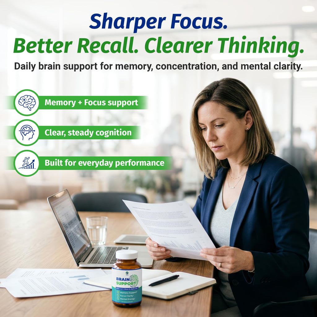 1 Body Brain Support with Bacopa & Lion's Mane - 90 Capsules - image 6