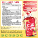 GORNVB Calcium Citrate Gummies 1200 mg - 60 Gummies - image 2