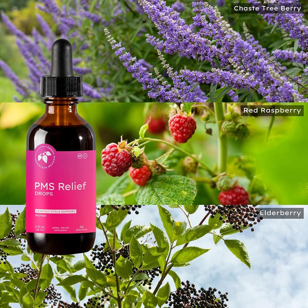 Mountain Meadow Herbs PMS Relief Drops Liquid Herbal Supplement - 2 oz - image 5