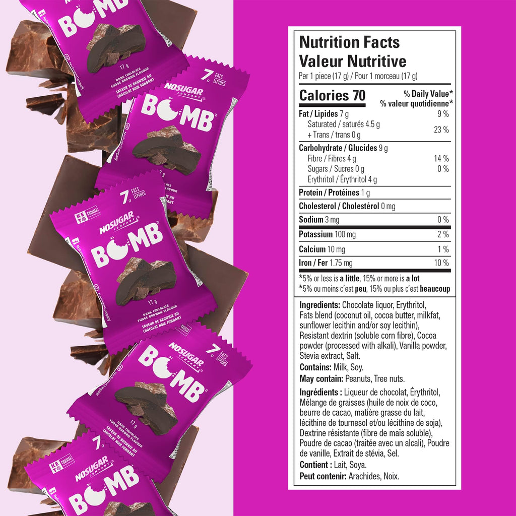 No Sugar Company Keto Cups Fudge Brownie - 60 Count - image 3