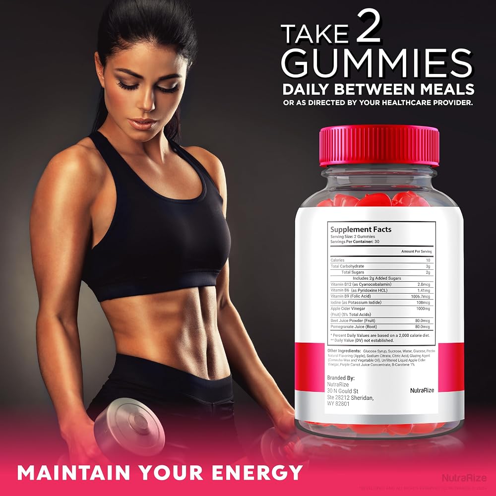 NutraRize TurboTrim Keto + ACV Gummies - 60 Gummies - image 6