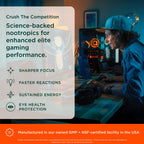 The Genius Brand Genius Gamer Nootropic Gaming Focus Supplement - 80 Capsules - image 3