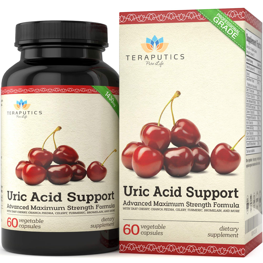 Teraputics Uric Acid Support Formula - 60 Vegetarian Capsules