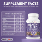 Healthy One Healthy Sleep 10-in-1 Sleep Formula - 60 Capsules - image 2