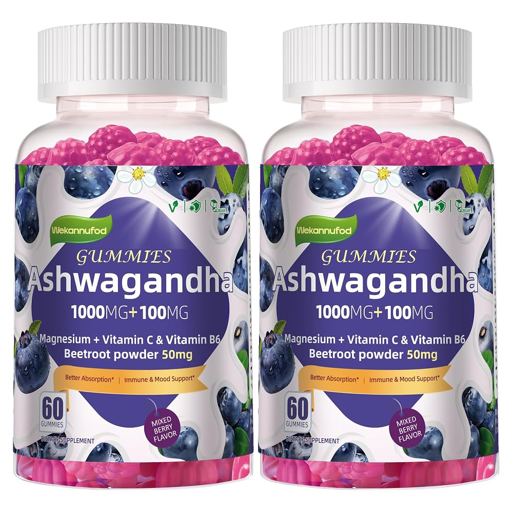 Wekannufod Sugar-Free Vitamin D3 K2 Gummies