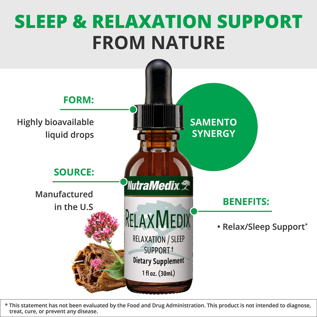 NutraMedix RelaxMedix Drops Rest & Relaxation Support - 1 oz - image 4