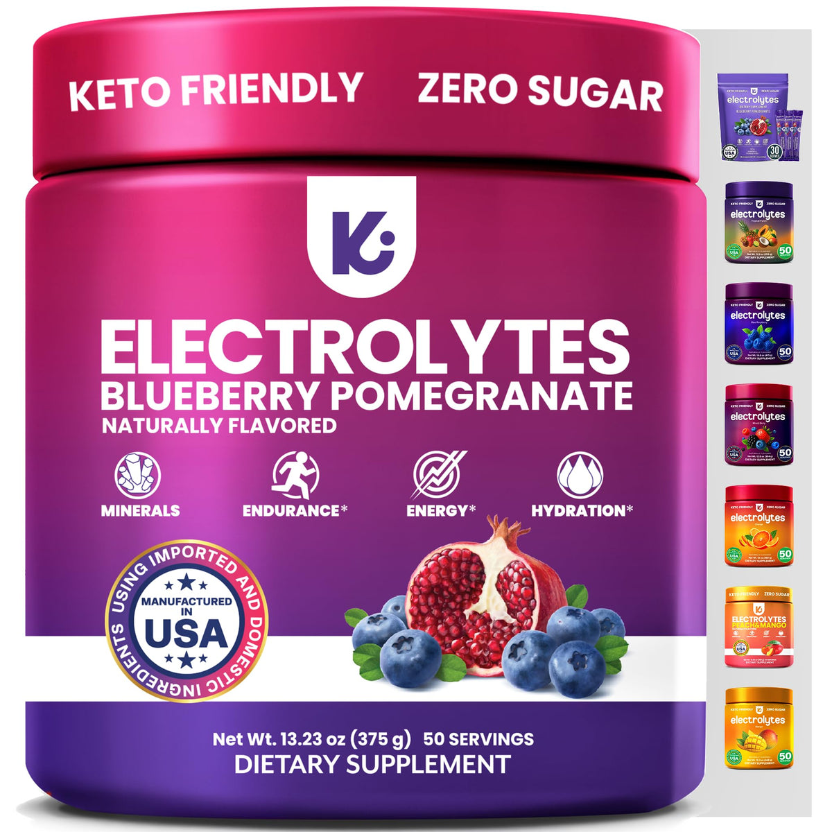 Keppi Electrolytes Powder