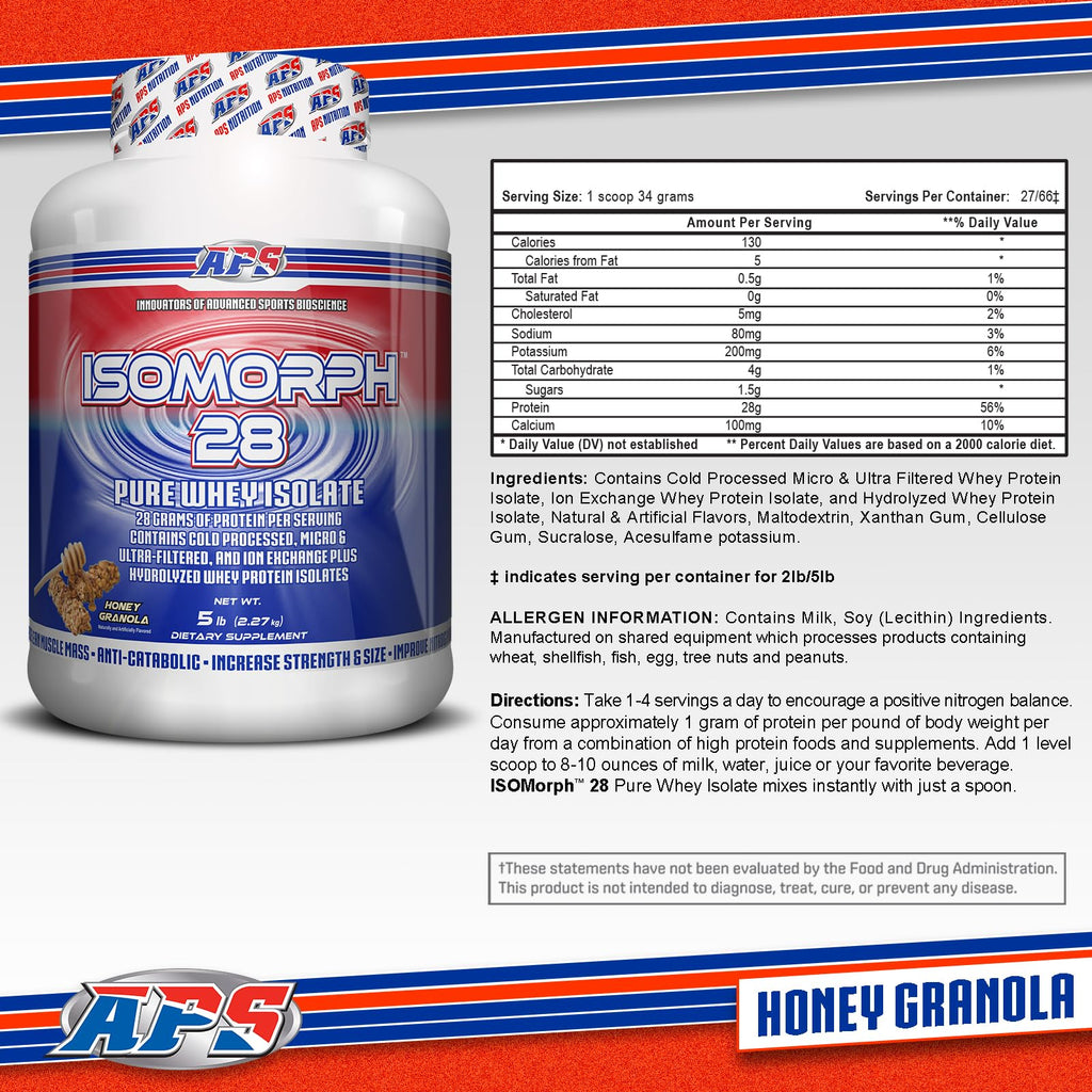 APS Nutrition See Packaging