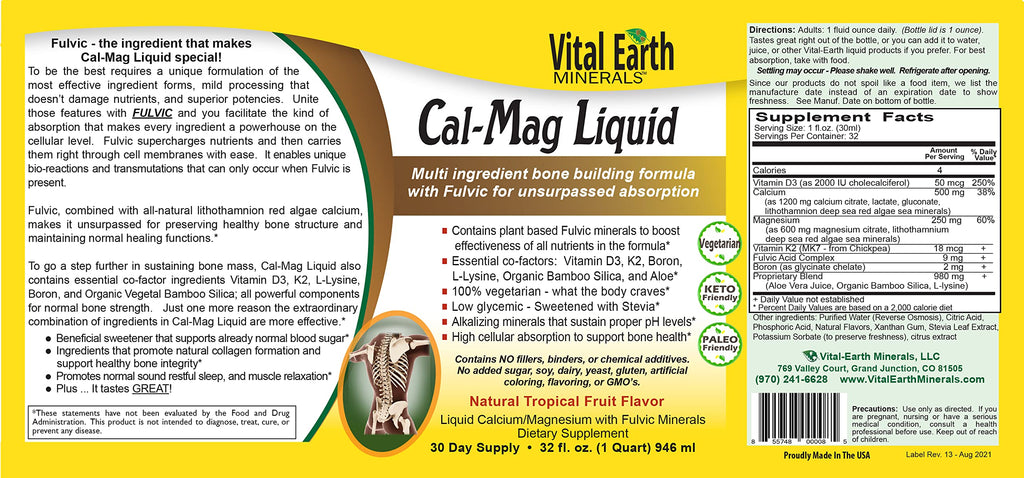 Vital Earth Minerals Keto Trio Bundle Liquid Vitamin - 3 x 32 fl. oz. - image 3