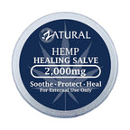 Zatural Hemp Oil Healing Salve 2,000mg - 2 Ounce