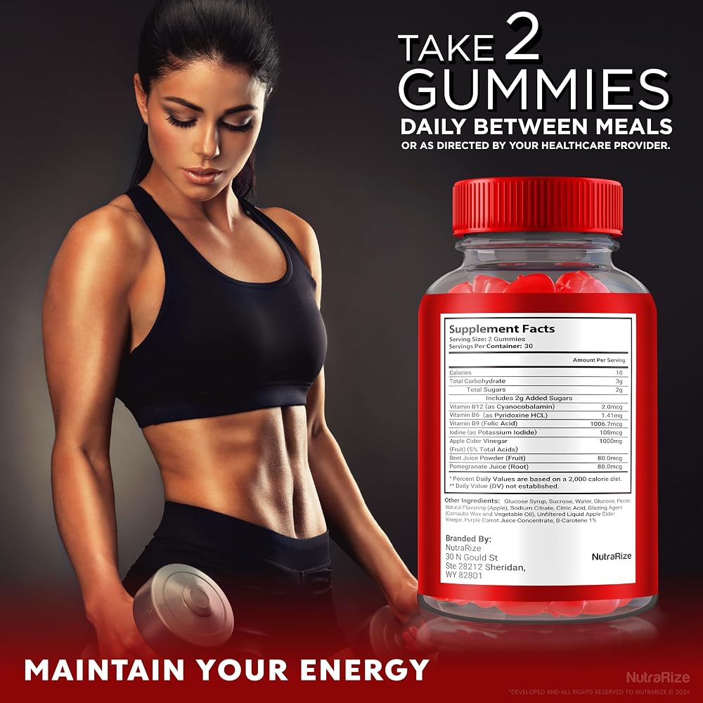 NutraRize Keto Burner ACV Gummies - 120 Gummies (2 Pack) - image 6