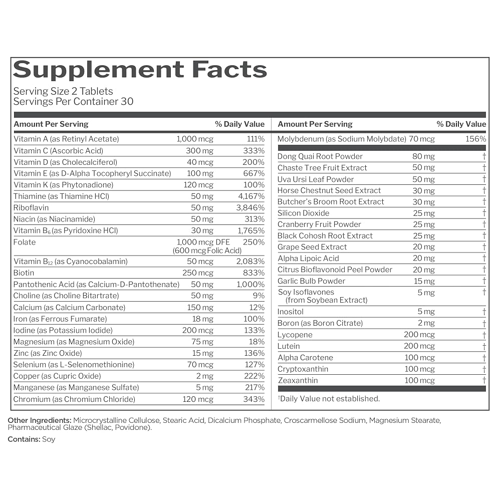 Rule 1 Proteins Women's Multi - 60 Tablets - image 8