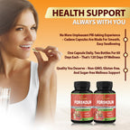 Organic Cadane Forskolin Supplement with Turmeric & Green Tea - 120 Capsules - image 6