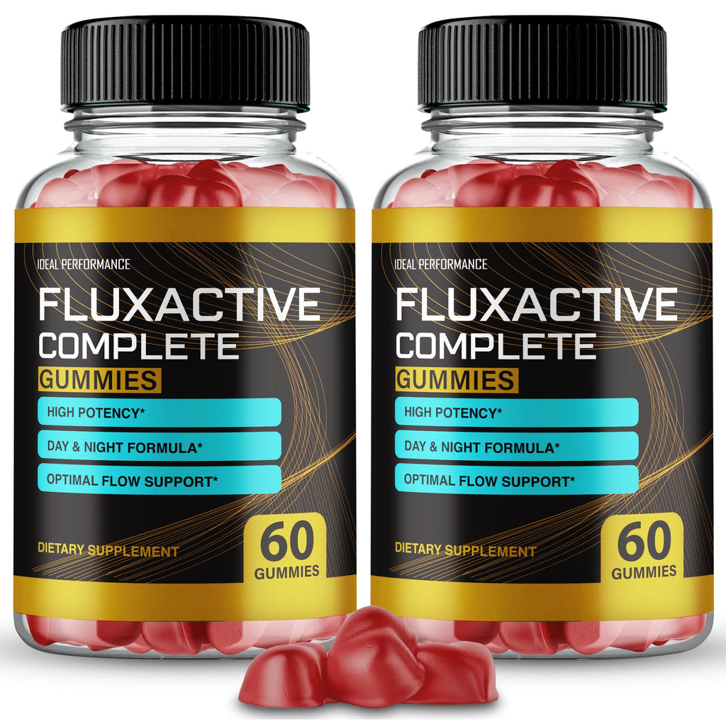 IDEAL PERFORMANCE Fluxactive Complete Max Strength Gummies - 120 Gummies