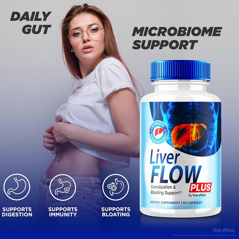 NutraRize Liver Flow Plus Digestive Wellness - 60 Capsules - image 4