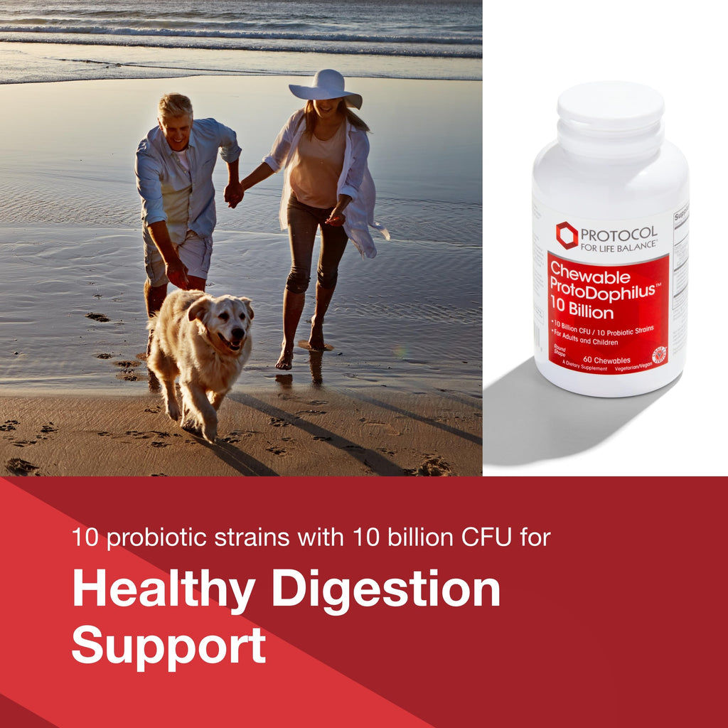 PROTOCOL FOR LIFE BALANCE Chewable ProtoDophilus 10 Billion - 60 Chewables - image 3