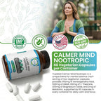 TRUEMED Calmer Mind Nootropic for Sleep & Relaxation - 60 Capsules - image 8