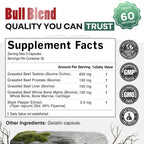 Wild Grass Fed Beef Organ Supplement for Men Prostate Health - 180