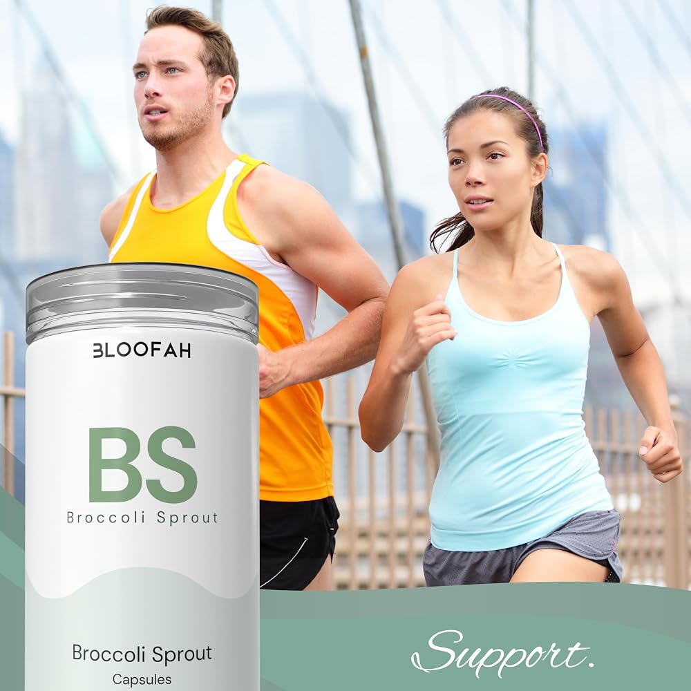 Bloofah Broccoli Sprout Extract 500mg Capsules - 120 Count - image 8
