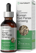 Horbäach Korean Red Ginseng Liquid Extract - 2 fl oz