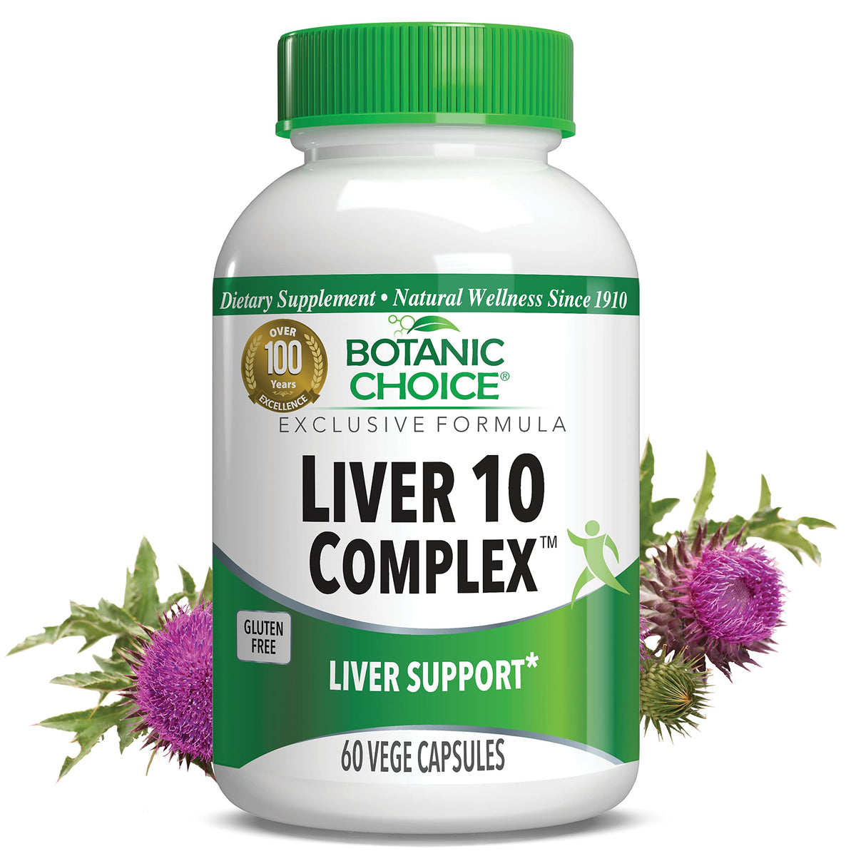 Botanic Choice Liver 10 Complex Liver Support - 60 Vegetarian Capsules