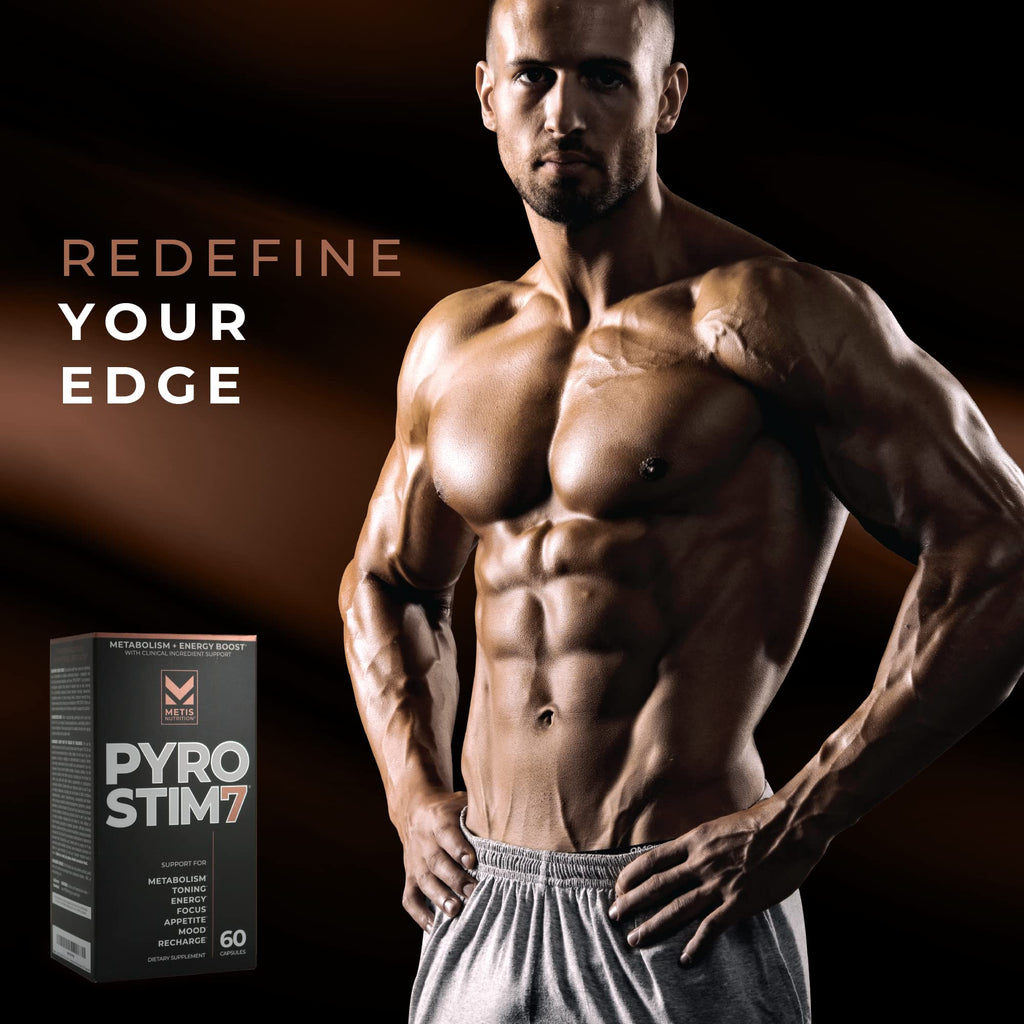 METISNutrition Pyro Stim 7 Thermogenic - 60 Capsules - image 7