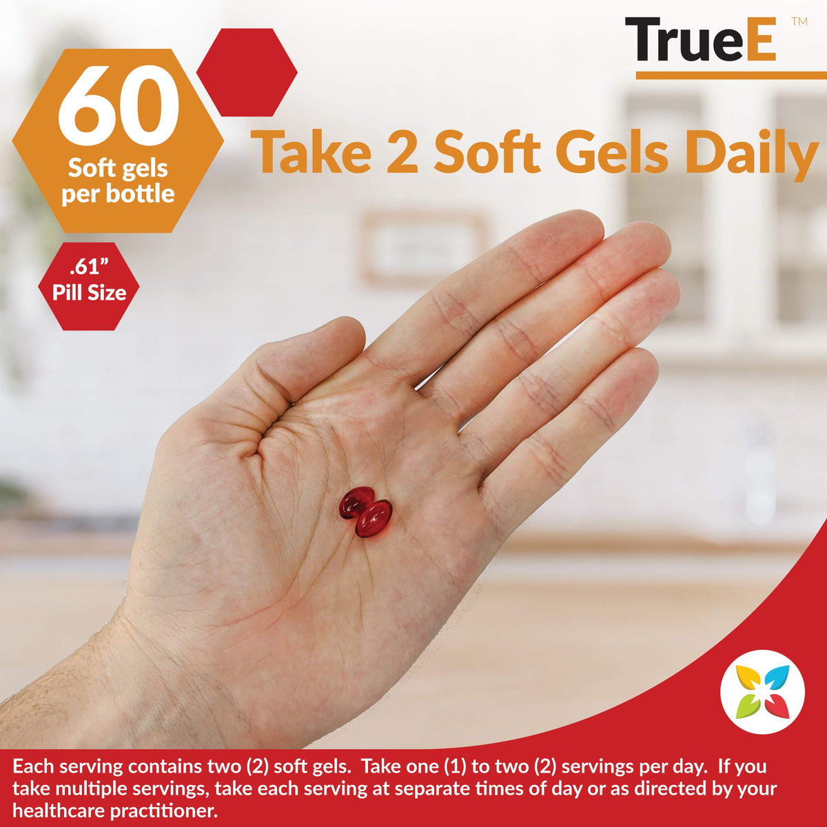 NatureCity True-E Vitamin E Complex EVnol SupraBio - 120 Softgels - image 8