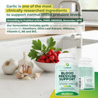 PurePremium Blood Pressure Supplements with Hawthorn Berry - 180 Capsules - image 4