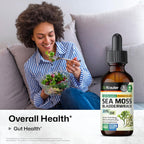 BIO KRAUTER Sea Moss Seaweed Supplement Drops - 2 Fl Oz - image 2