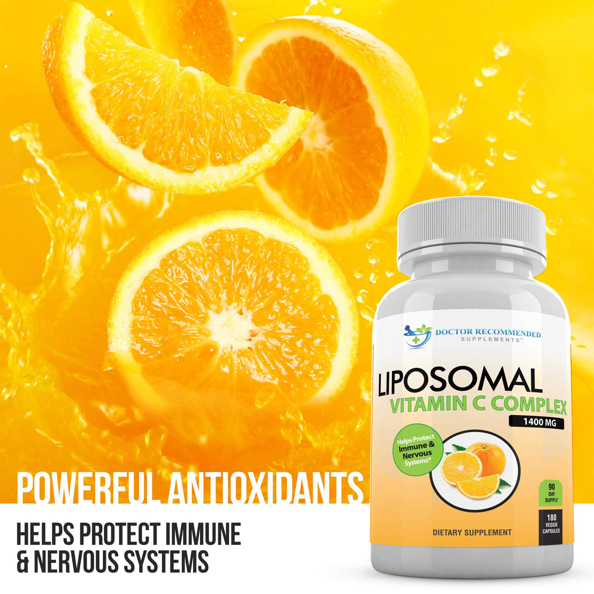 Doctor Recommended Supplements Liposomal Vitamin C 1400mg - image 4