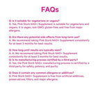 Pink Stork NAD+ Supplement for Women Over 30 - 30 Capsules - image 8