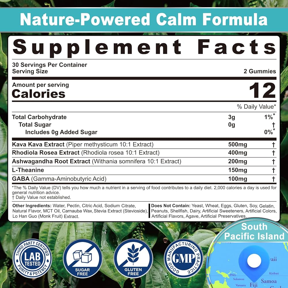 Nextdia Kava Kava Gummies