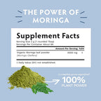 TRIBE ORGANICS Organic Moringa Oleifera Powder Superfood Greens - 200g - image 3