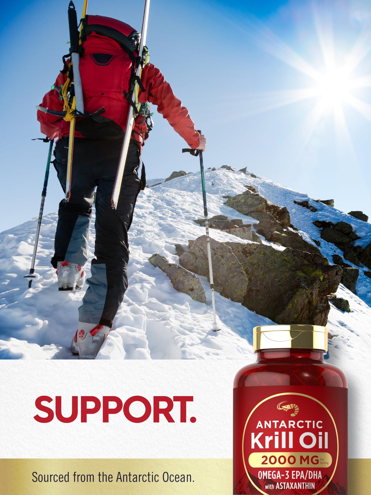 Carlyle Antarctic Krill Oil 2000mg - 120 Softgels - image 6