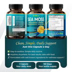 GriMed Sea Moss Complex 9-in-1 with Bladderwrack - 150 Capsules - image 9