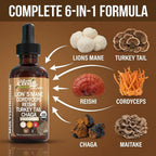 Clean Nutraceuticals Mushroom Supplement Liquid Drops - 2 Fl Oz - image 4