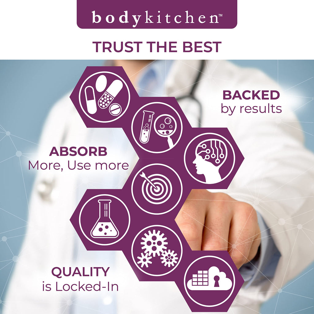 Body Kitchen Mega NAC 600mg N-Acetyl Cysteine with Quercetin