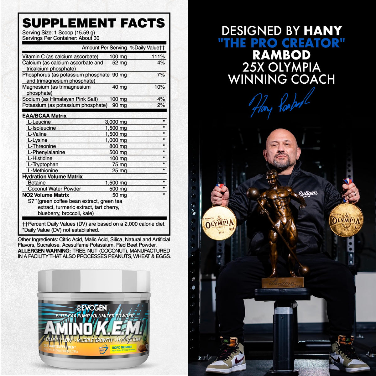 Evogen AminoKEM Essential Amino Acid