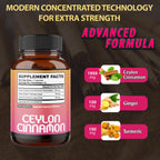 agobi Ceylon Cinnamon Capsules with Ginger & Turmeric - 120 Capsules - image 2
