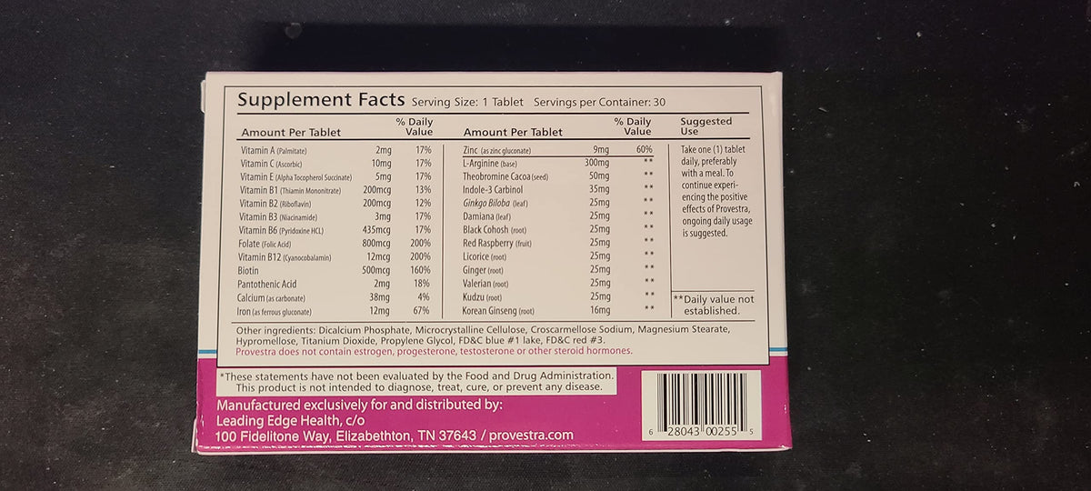 Leading Edge Health Provestra Blended Supplement - 60 Tablets - image 2