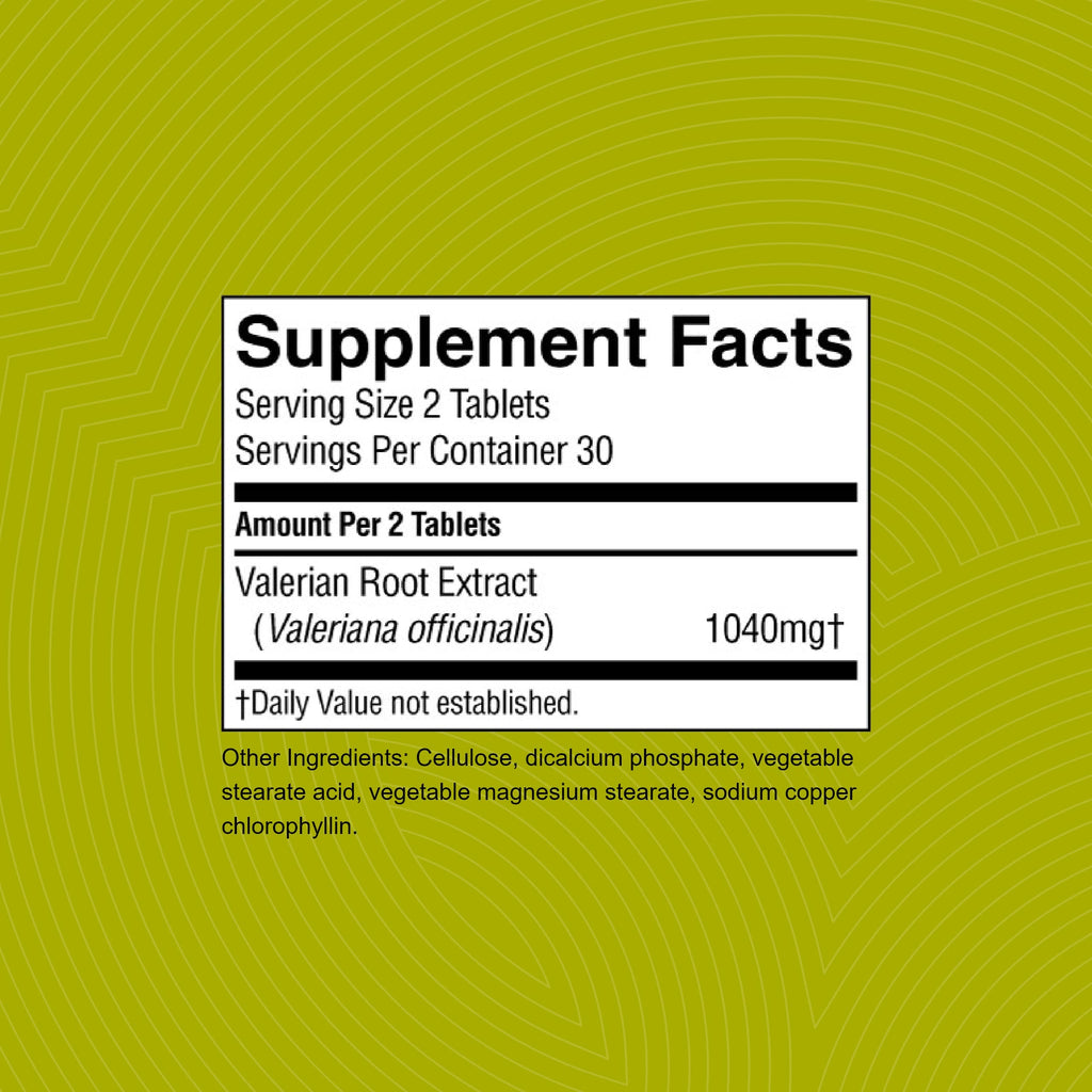 Nature's Sunshine Valerian Root Extract Time Release - 60 Capsules - image 4
