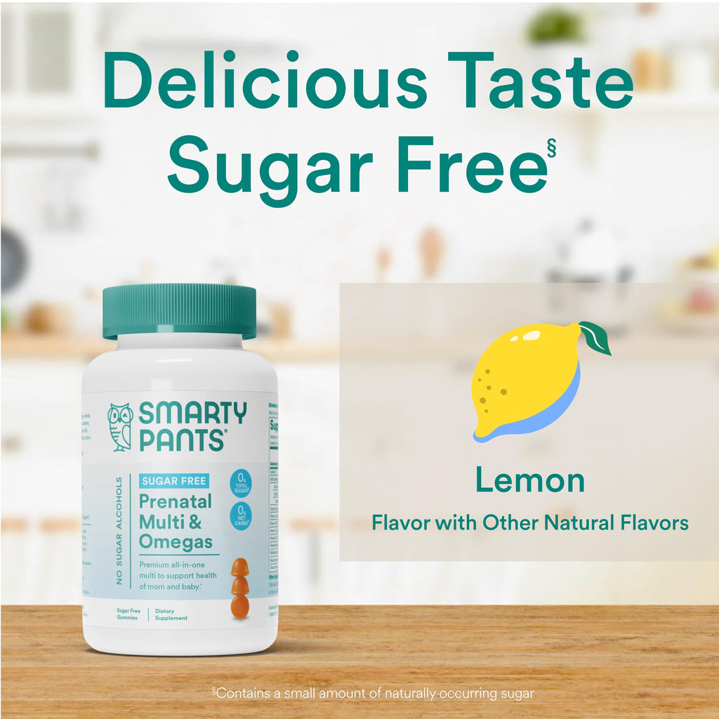 SmartyPants Prenatal Vitamins Sugar Free - 60 Gummies - image 5
