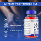 NutraRize Keto Thrive ACV Gummies Apple Cider Vinegar - 60 Gummies - image 7