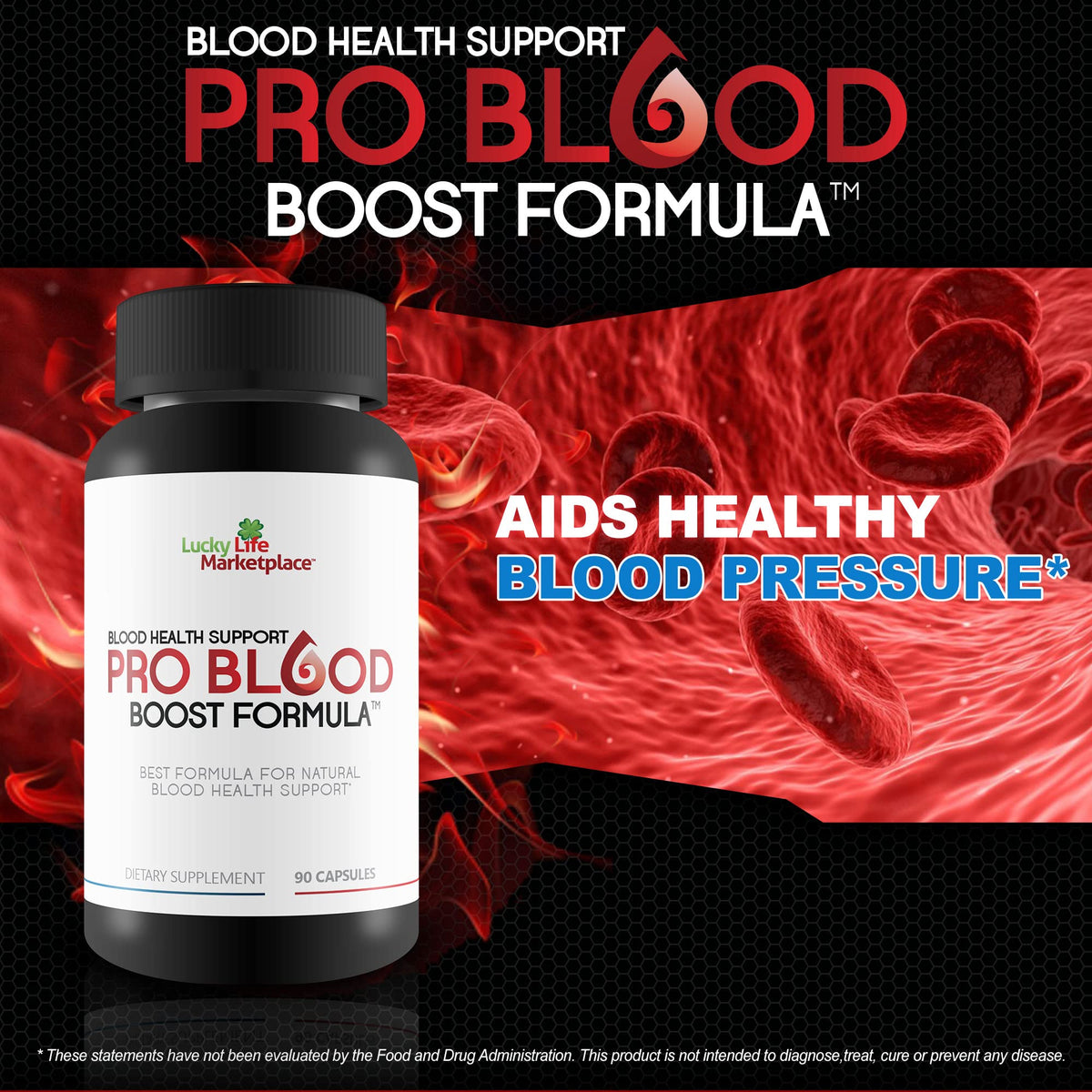 Generic Blood Health Support Pro Blood Boost Formula - 1 Bottle - image 5