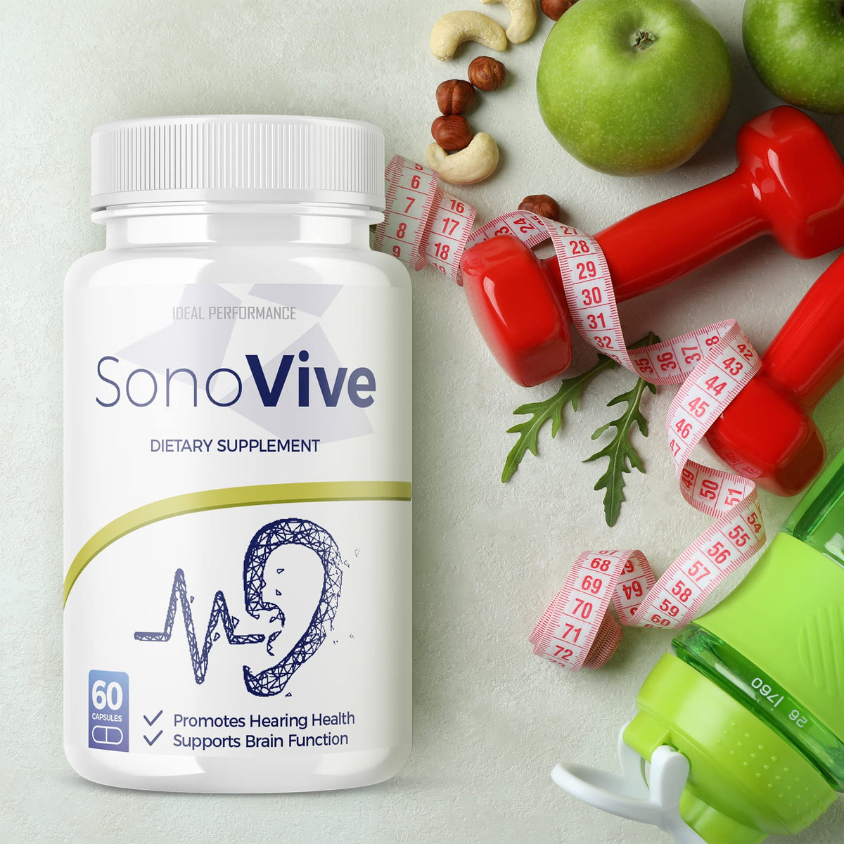 IDEAL PERFORMANCE Sonovive Capsules for Ear Comfort - 60 Capsules - image 4