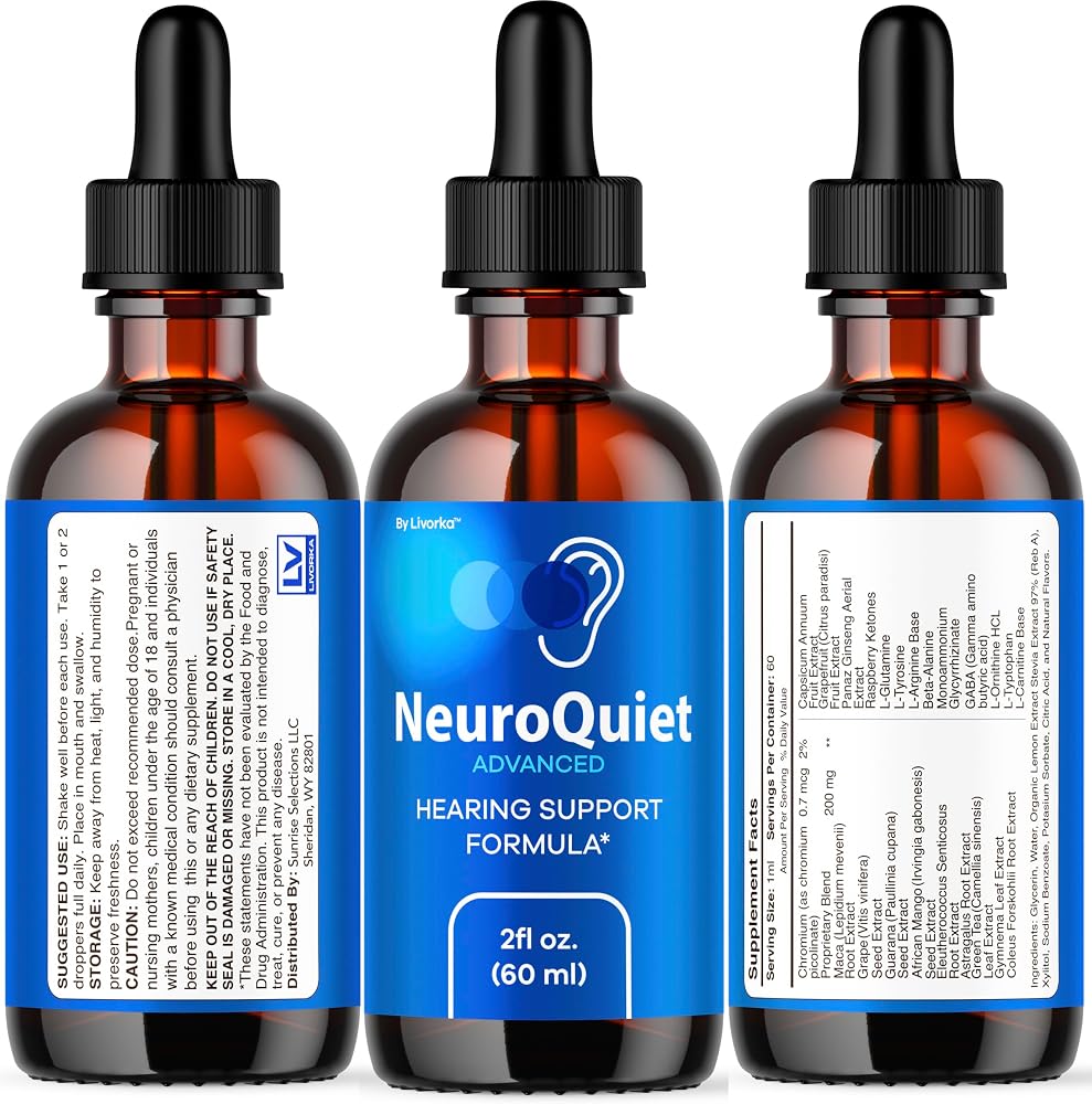 LIVORKA NeuroQuiet Drops Hearing Support Liquid - 2 Pack - image 9