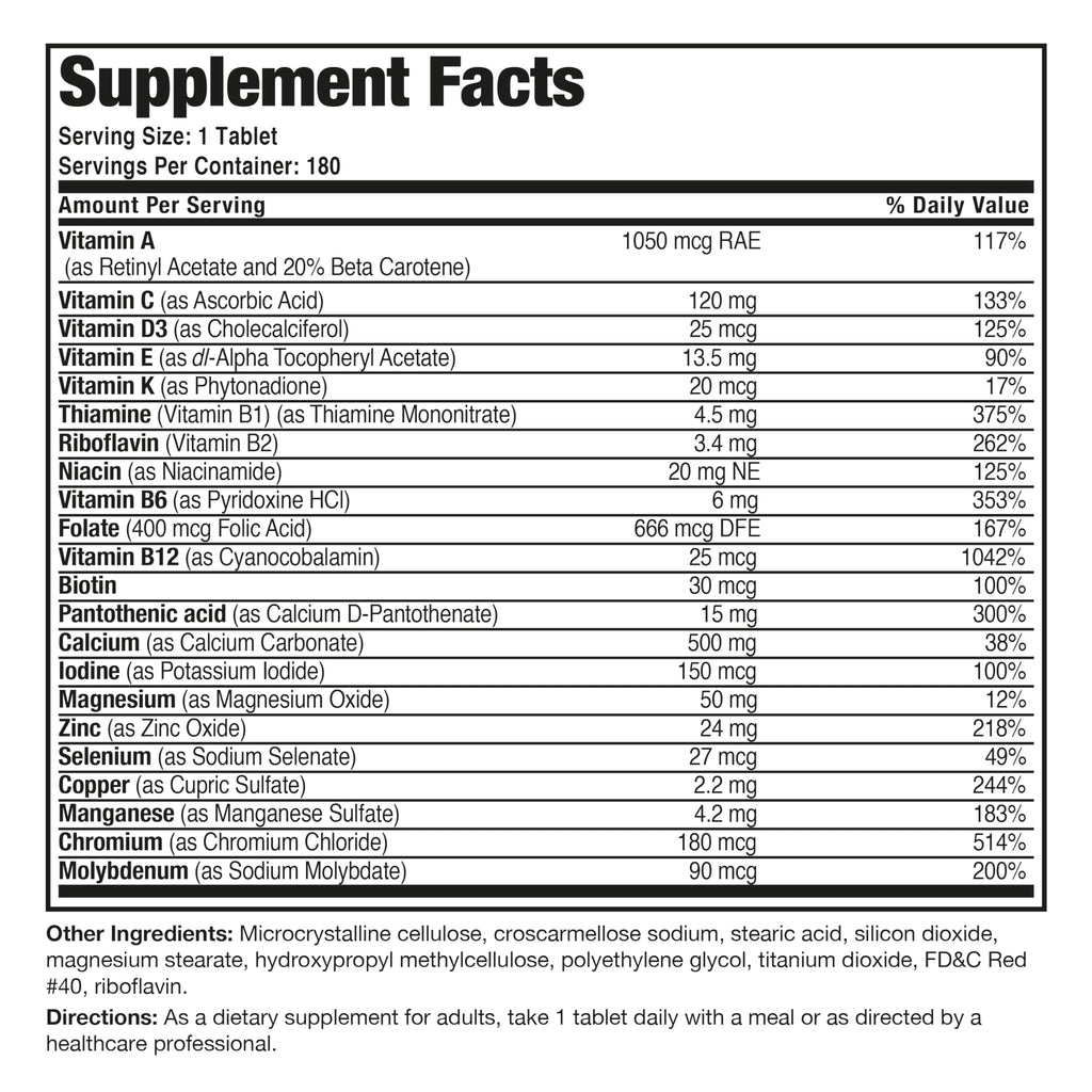 Complete Multivitamin for Women 50+ by Bronson Vitamins