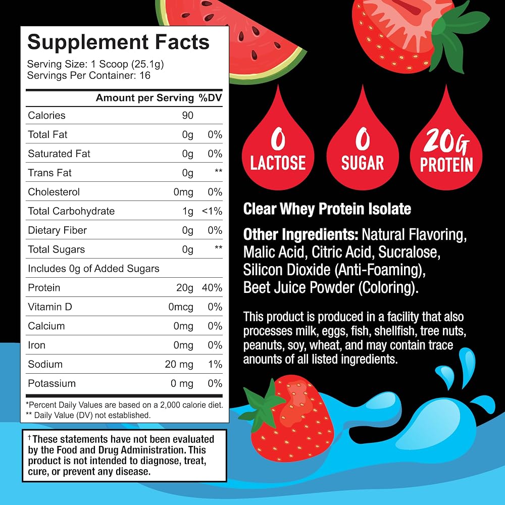 Klear - Clear Protein Powder