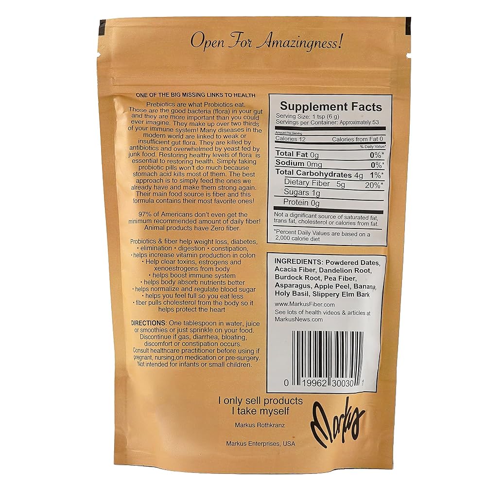 Wild Force Prebiotic Formula Dietary Fiber Powder - 11 oz - image 2