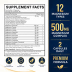 VCCVBB Magnesium Glycinate 500mg Complex - 120 Capsules - image 2